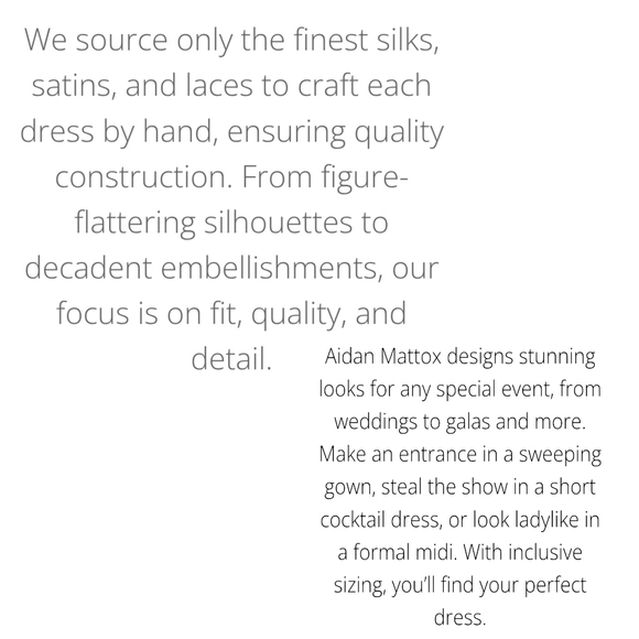 AIDAN MATTOX Stunning hi lo FORMAL halter dress - Picture 5 of 8